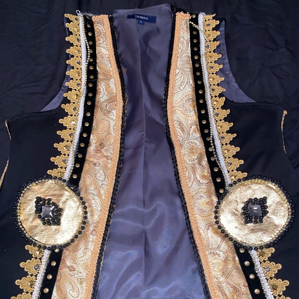 Men’s Pokémon Umbreon Inspired Open Vest